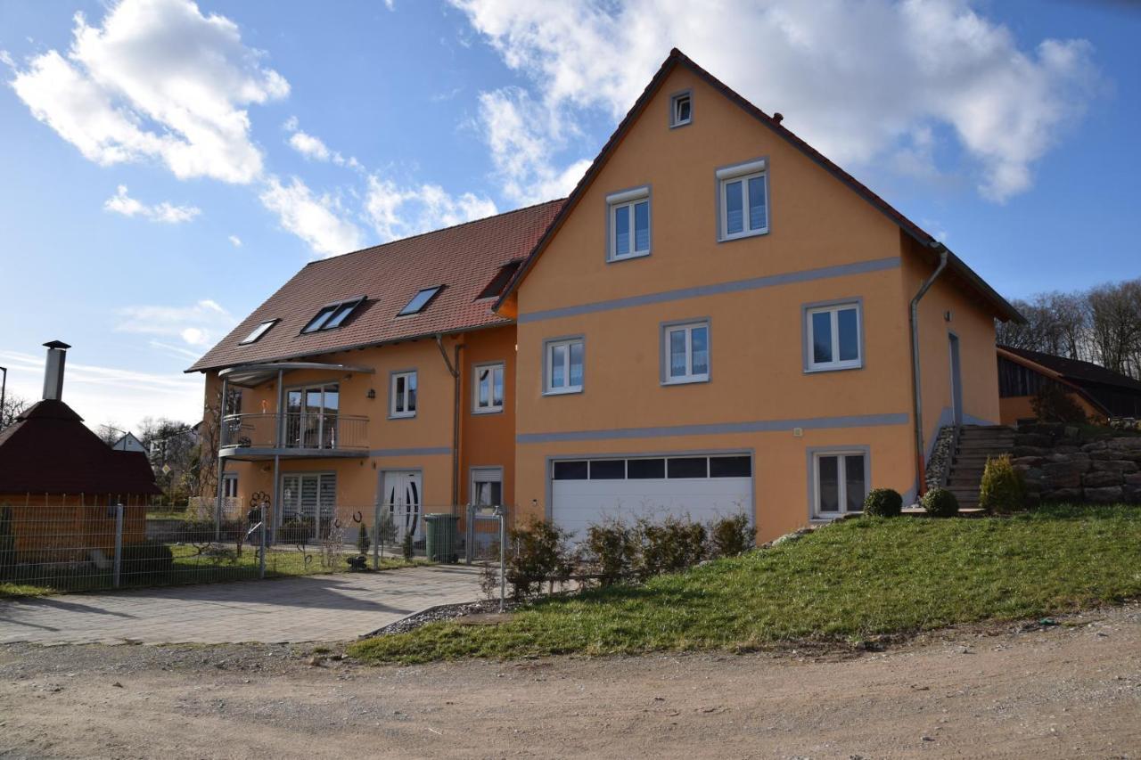 Pferdefreunde Loberhof Apartment Weihenzell Luaran gambar