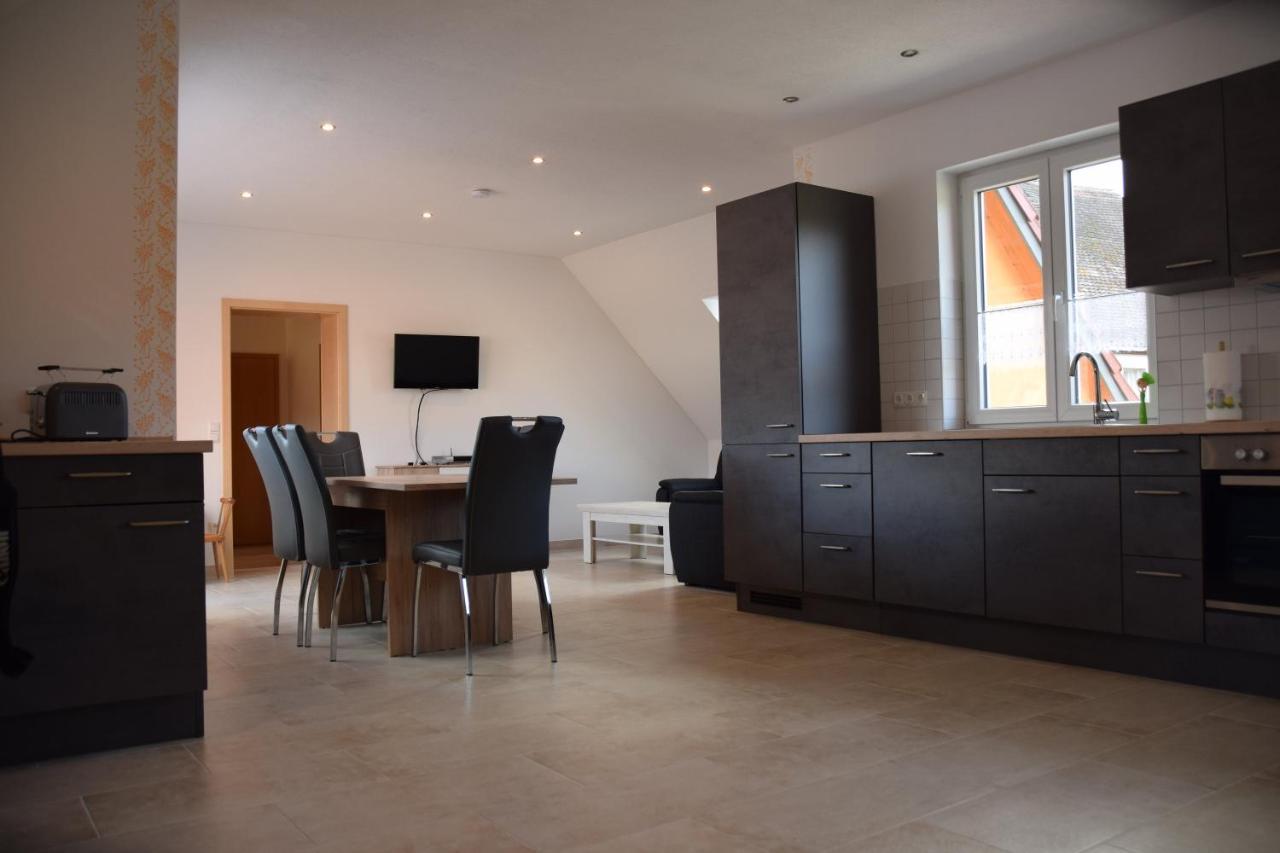 Pferdefreunde Loberhof Apartment Weihenzell Luaran gambar